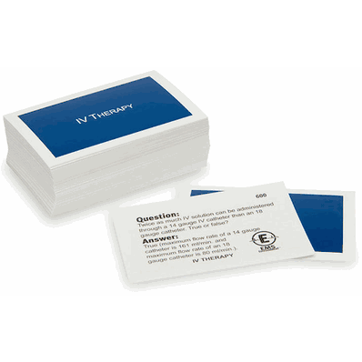 Intravenous Therapy Cards