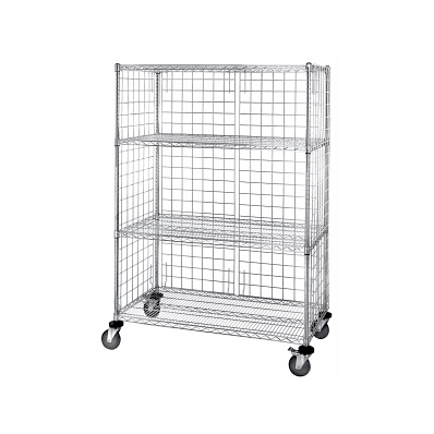 Enclosure Linen Carts - Cart, Linen, 24x48x69