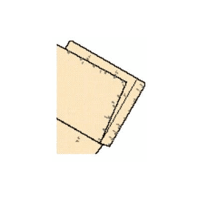 End Tab Folder Full Cut Manila - Folder, W/3