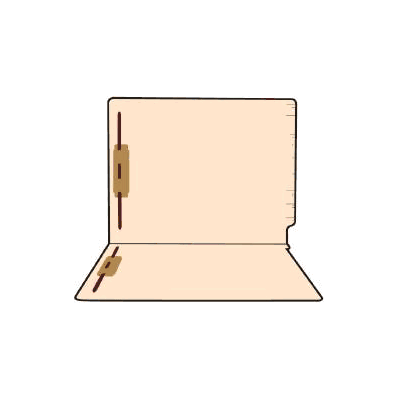 End Tab Folder Jeter Letter Size Manila - Fol