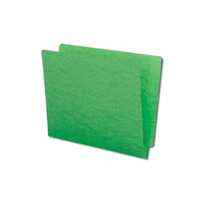 End Tab Folder Shelf-master Letter Size Gree