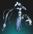 Endobronchial Tube, 39 Fr x 13.0 mm Left with CPAP, Double Lumen with High Volume / Low Pressure Cuffed Polyvinyl Chloride, Clear (1/Ea) by Broncho-Cath, Mallinckrodt