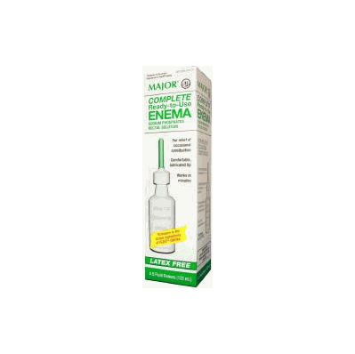 Enema Major 4.5 Oz. - Enema, Disp 19g-7g/118
