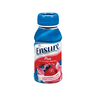 Ensure Plus Strawbry, 8oz Btl - Medline