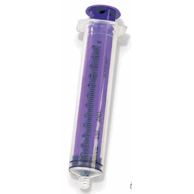 Enteral Feeding / Irrigation Syringe, 60 mL Flat Top Style