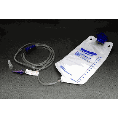 Enteral Feeding Pump Bag Set, 1200 mL Secure Lock Tip