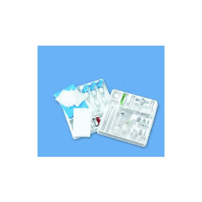Epidural Tray Single Shot Tuohy, Winged 18 Ga