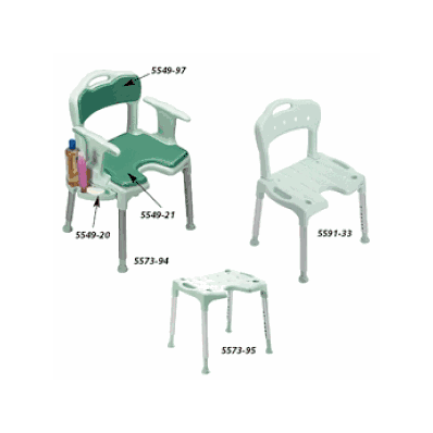 Etac Swift Shower Chair / Stool By Patterson