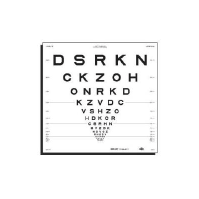 Etdrs Original Series Chart 2 Good-lite 4 M