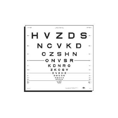 Etdrs Original Series Chart R Good-lite 4 M