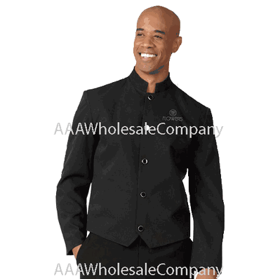 Etons, Unisex Black Polyester Standing