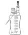 Evacuated Drainage Bottle, <b>600 mL</b>, Clear, Plastic, sold as 25/Case by Accel, B. Braun 622299<br><br><font color="red"><b>BACK TO THE PRODUCT TABLE, <a href="https://www.aaawholesalecompany.com/diagnostic-instruments-and-supplies-monitoring-bbraun-evacuated-drainage-bottle.html">CLICK HERE</a></b></font>