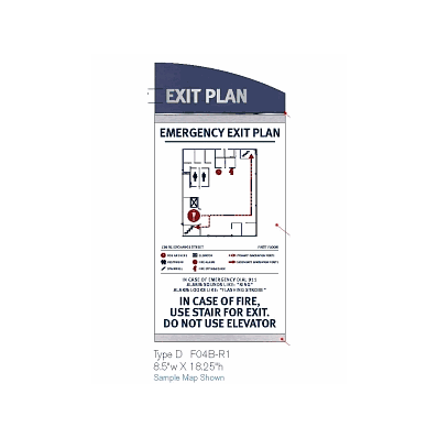 Evacuation Signs - Sign, Evacuation - Takefor