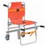 Evacuation Stair Chair, Orange Upholstery, 49" X 64" X 21-1/5", 350 Lbs Weight Capacity, sold as Each by Fabrication Enterprises 16-1901 <br><br><font color="red"><b>BACK TO THE PRODUCT TABLE, <a href="https://www.aaawholesalecompany.com/ambulatory-equipment-chairs-fabrication-enterprises-evacuation-stair-chair.html">CLICK HERE</a></b></font>