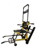 Evacuation Stair Chair, Yellow Upholstery, 49" X 64" X 21-1/5", 400 Lbs Weight Capacity, sold as Each by Fabrication Enterprises 16-1902  <br><br><font color="red"><b>BACK TO THE PRODUCT TABLE, <a href="https://www.aaawholesalecompany.com/ambulatory-equipment-chairs-fabrication-enterprises-evacuation-stair-chair.html">CLICK HERE</a></b></font>