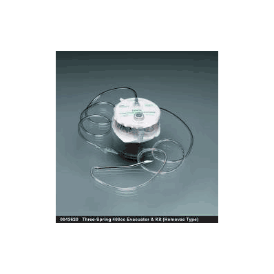 Evacuator - Drain, Closed Wnd Sctn Med (10/Cs