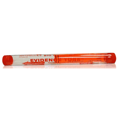 Tube, Evidence F/Sharp Objects (100/Cs) - -