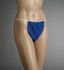 Bikini Panty, BLUE, Disposable, 100/Case by Little Rapids 50587 <br><br><font color="red"><b>BACK TO THE PRODUCT TABLE, <a href="https://www.aaawholesalecompany.com/apparel-undergarments-patient-bikini-panties.html">CLICK HERE</a></b></font>