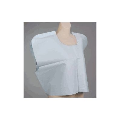 Exam Cape Mckesson Blue 21 X 30 Inch Front /