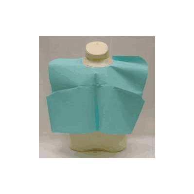 Exam Cape Mckesson Teal 21 X 30 Inch Front /