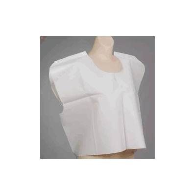 Exam Cape Mckesson White 21 X 30 Inch Front /