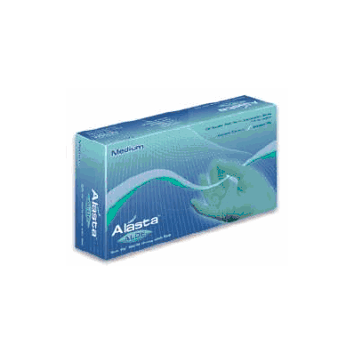Exam Glove Alasta Aloe Nonsterile Powder Fre
