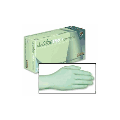 Exam Glove Aloepro Synthetic Nonsterile Powd