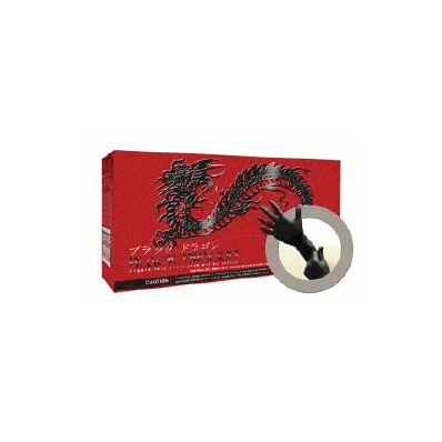 Exam Glove Black Dragon Nonsterile Powder Fr