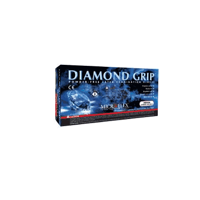 Exam Glove Diamond Grip, Size MEDIUM