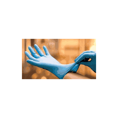 Exam Glove Esteem Tru-blu Nonsterile Powder