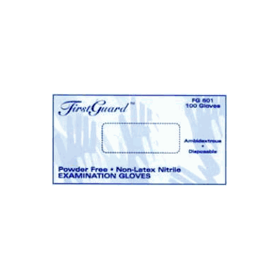 Exam Glove Firstguard Nonsterile Powder Free