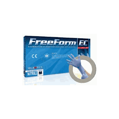 Exam Glove FreeformEc Nonsterile Powder Free