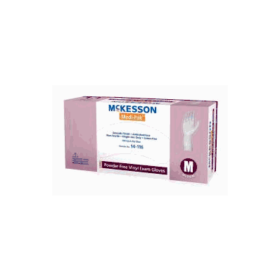 Exam Glove Medi-pak Nonsterile Powder Free V