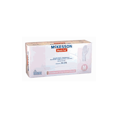 Exam Glove Medi-pak Nonsterile Powdered Viny