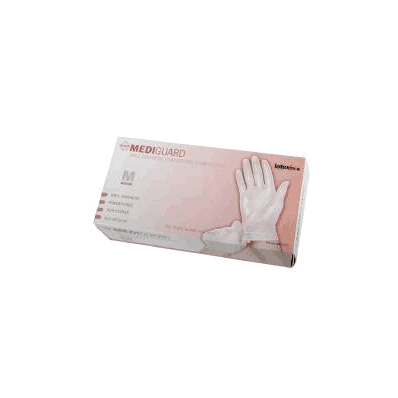 Exam Glove Mediguard Nonsterile Powder Free