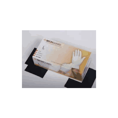 Exam Glove Mediguard Nonsterile Powdered Lat