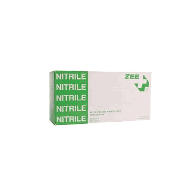 Exam Glove Nonsterile Powdered Nitrile Cream