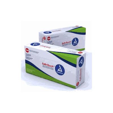 Exam Glove Nonsterile Powdered Vinyl Medium -
