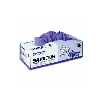 Exam Glove Safeskin Purple Nitrile Nonsteri