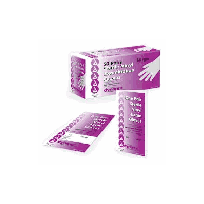 Exam Glove Safetouch Sterile Powdered Vinyl