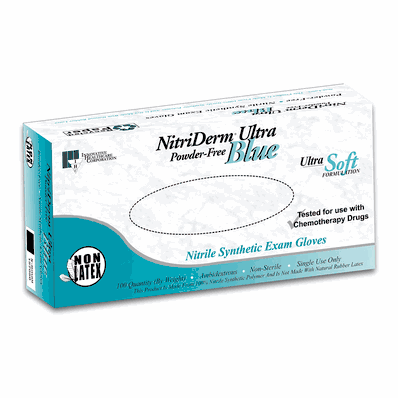 Exam Glove STERILE PAIRS, SIZE X-Large Powder Free Nitrile