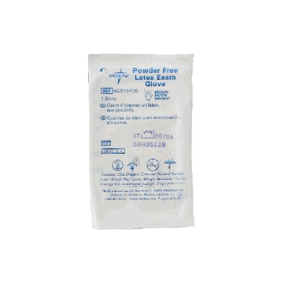 Exam Glove Sterile Single Powder Free Latex S
