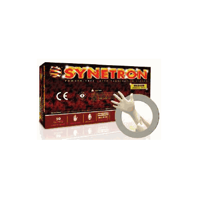 Exam Glove Synetron Nonsterile Powder Free L