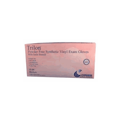 Exam Glove Trilon Nonsterile Powder Free Vin