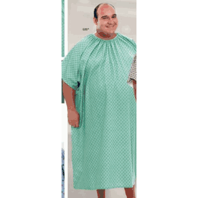 Exam Gown, 10 X-Large with 54" Short Sleeve