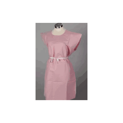 Exam Gown, 30" x 42" Color: Mauve