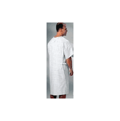 Exam Gown Large 55% Cotton / 45% Polyester Am