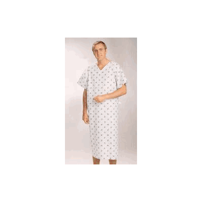 Exam Gown Large 55% Cotton / 45% Polyester Ka