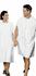 Exam Gown, <b>Color: Aqua, Large, Neck/Waist Tie</b> without Cuff, Short Sleeves, Nonsterile, Reusable, Adult, sold as Each by Fashion Seal Uniforms<br><br><font color="red"><b>BACK TO THE PRODUCT TABLE, <a href="http://www.aaawholesalecompany.com/apparel-gowns-exam-gown.html">CLICK HERE</b></font></a>