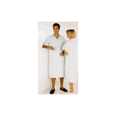 Exam Gown Large Cotton / Polyester Sparkler P